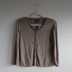 100% Silk Banana Republic cardigan top